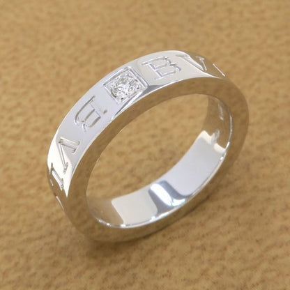 Bvlgari Bulgari Double Logo Ring Diamond 6.5 — view 5