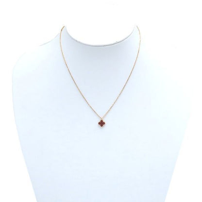 Van Cleef & Arpels Sweet Alhambra Necklace Carnelian — view 7