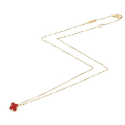 Van Cleef & Arpels Sweet Alhambra Necklace Carnelian — view 4