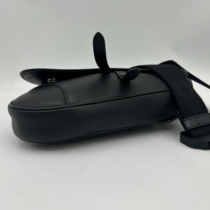 Dior Saddle Bag Black Calfskin Gold — view 4