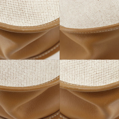 Hermes Evelyne 1 GM Toile Ash Beige L Shoulder — view 4