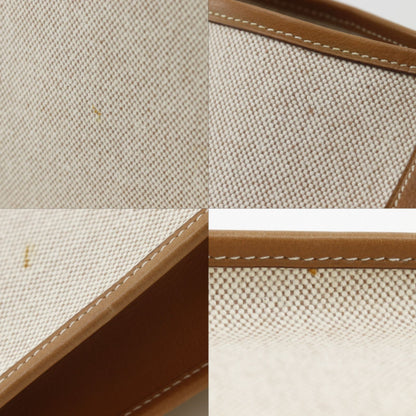 Hermes Evelyne 1 GM Toile Ash Beige L Shoulder — view 6