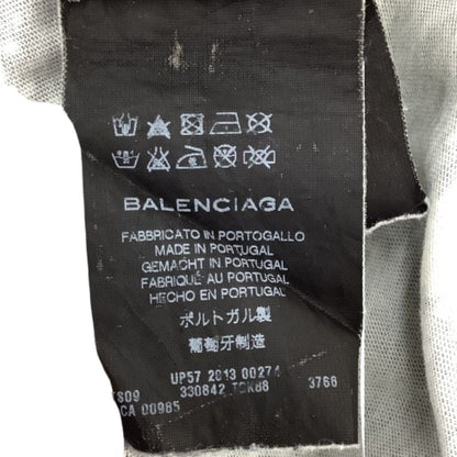 Balenciaga Long Sleeve Top Long T-Shirt M Green — view 4