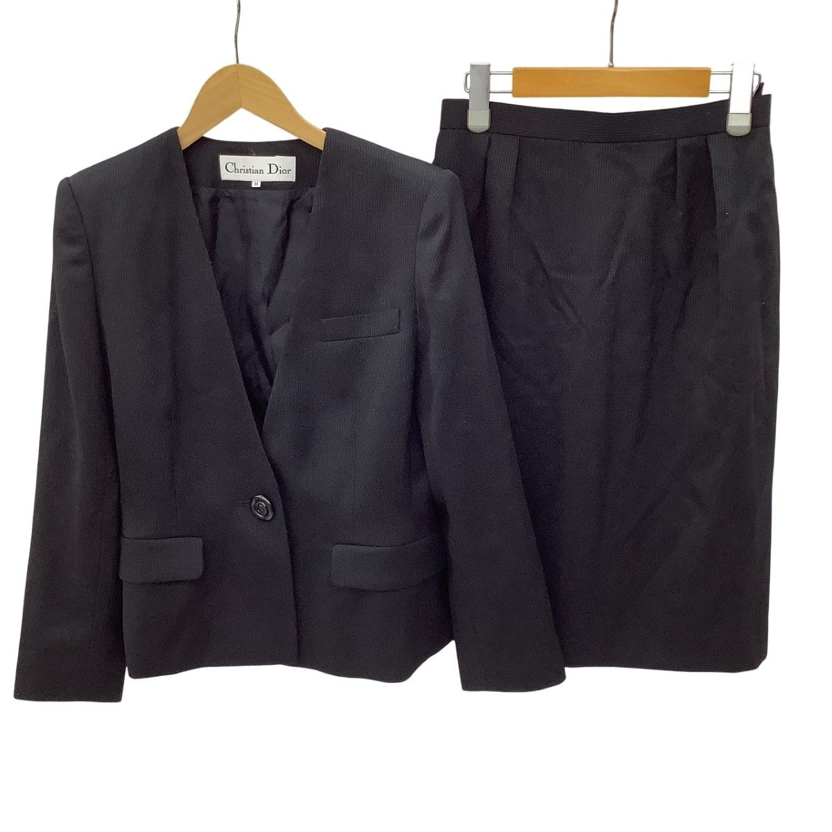 Dior Set Skirt Suit Black