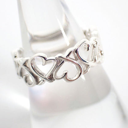 Tiffany & Co 925 Full Eternity Loving Heart No 14 Ring — view 2