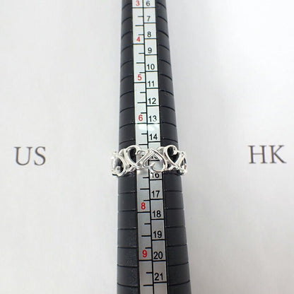 Tiffany & Co 925 Full Eternity Loving Heart No 14 Ring — view 9