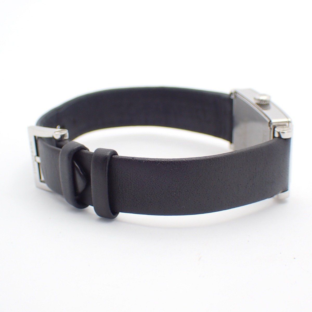 Tiffany & Co Gallery Quartz Watch White Dial Leather Strap Pawn — view 4