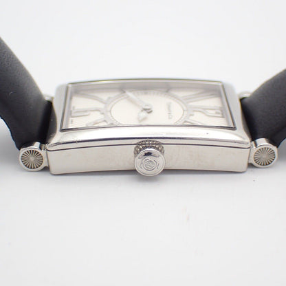 Tiffany & Co Gallery Quartz Watch White Dial Leather Strap Pawn — view 6