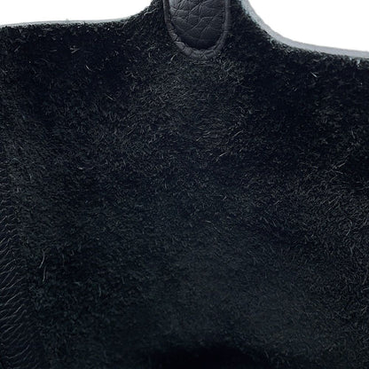 Hermes Handbag Picotin Lock PM Black Silver Taurillon Clemence — view 8