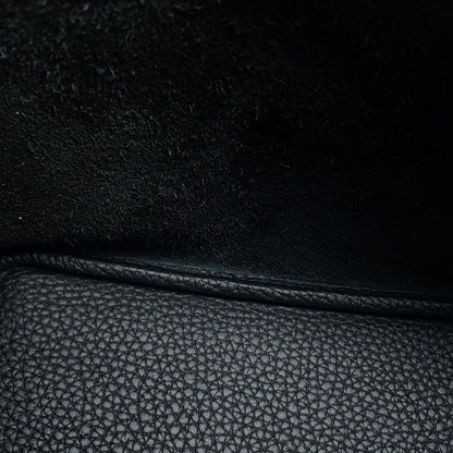 Hermes Handbag Picotin Lock PM Black Silver Taurillon Clemence — view 9