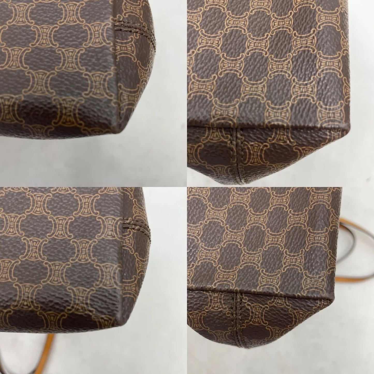 Celine Tote Macadam Business Brown — view 7