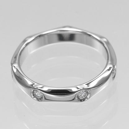 Bvlgari Infinite Wedding Platinum Diamond Ring — view 8