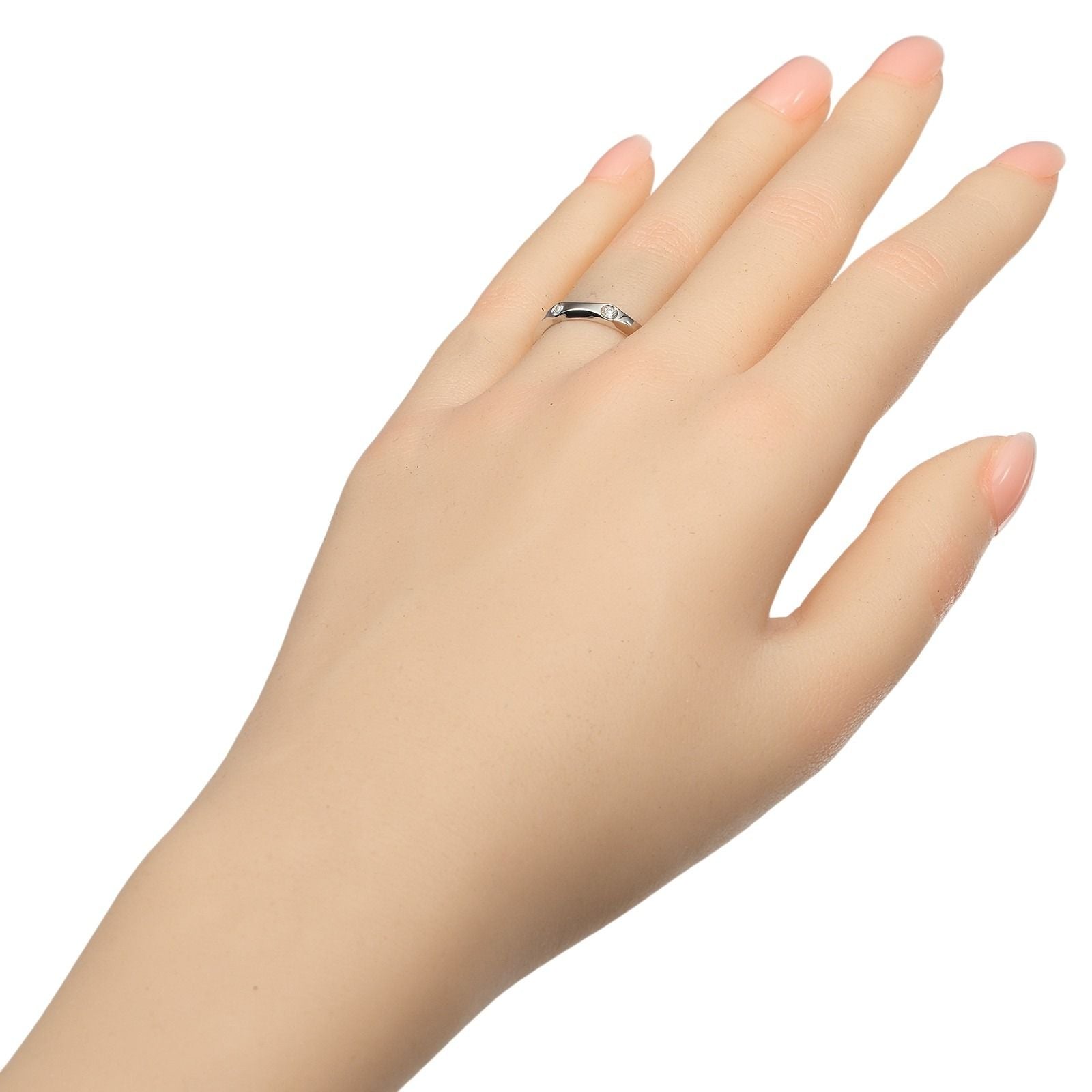 Bvlgari Infinite Wedding Platinum Diamond Ring — view 2