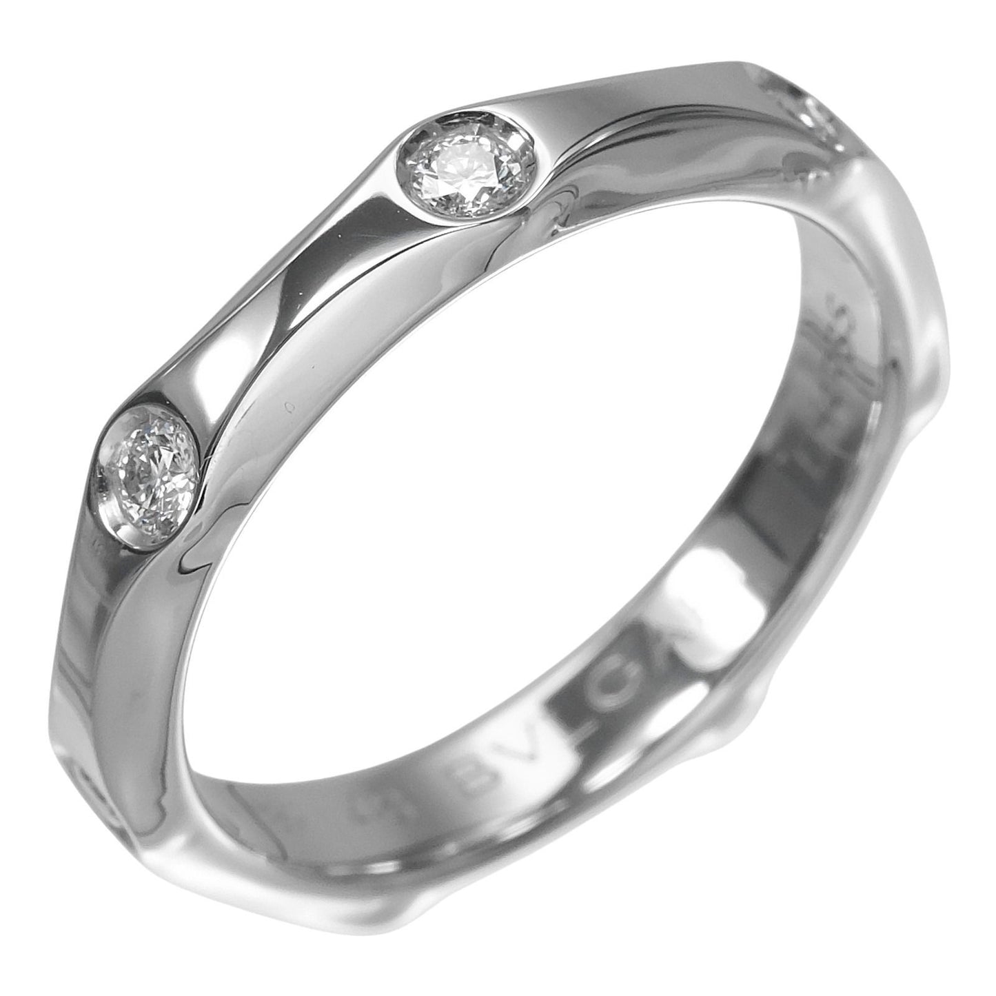 Bvlgari Infinite Wedding Platinum Diamond Ring