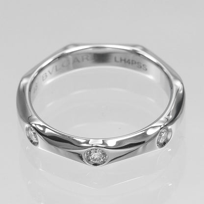 Bvlgari Infinite Wedding Platinum Diamond Ring — view 6