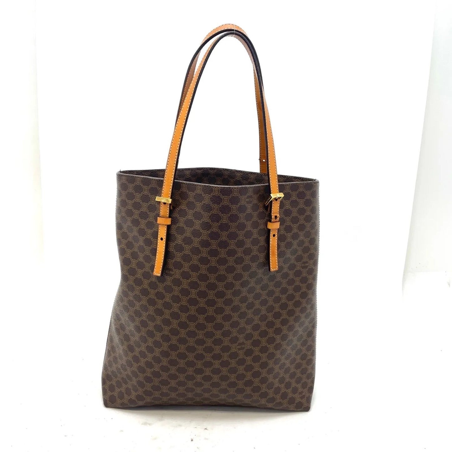 Celine Tote Macadam Business Brown