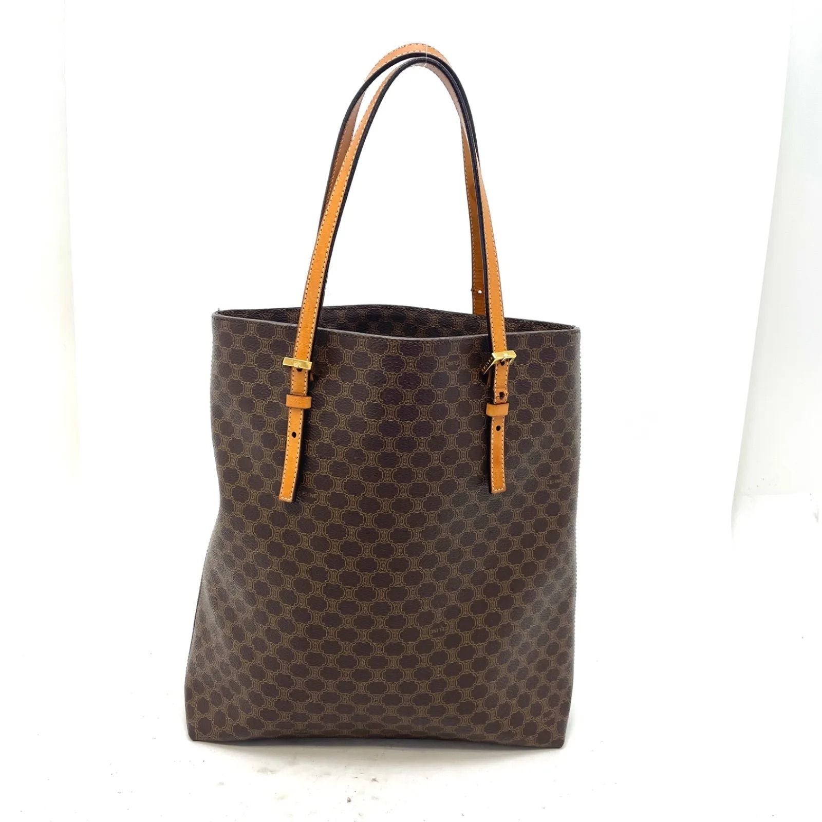 Celine Tote Macadam Business Brown