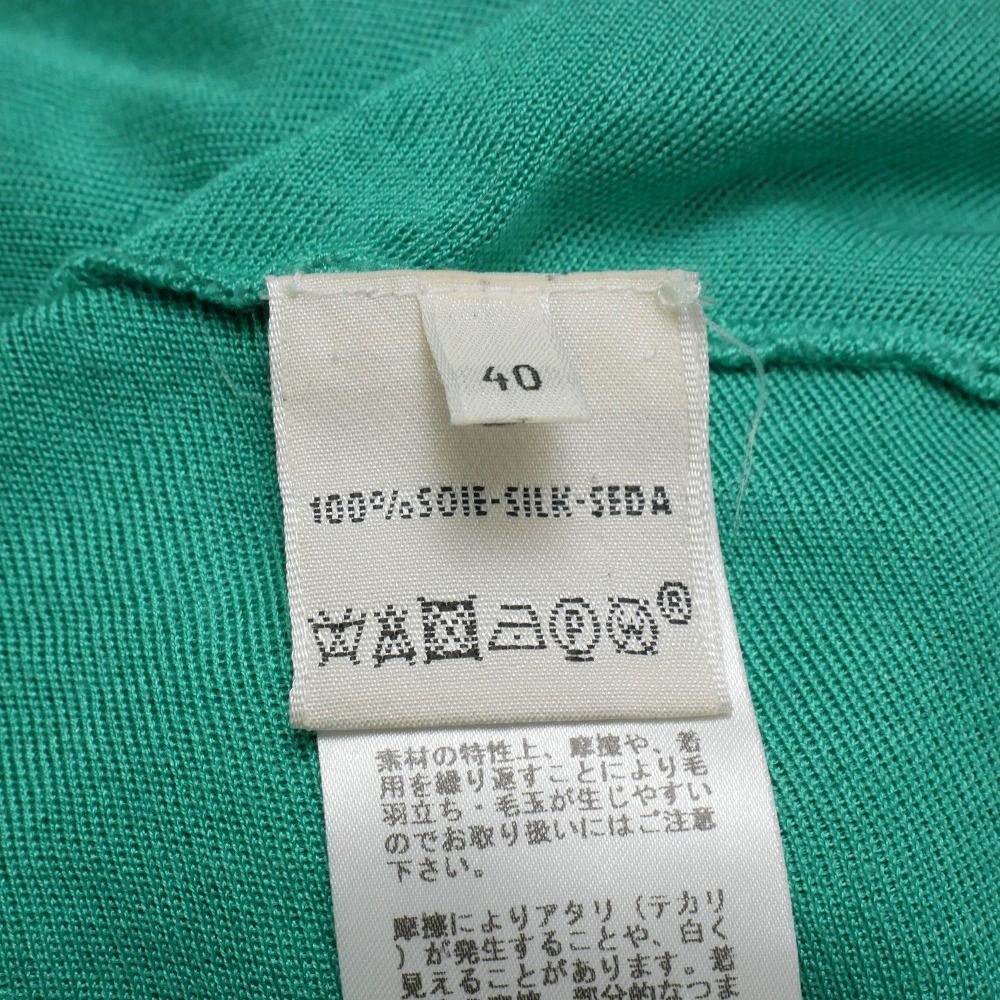 Hermes Knit 40 All Silk Tunic Long Sleeve Sweater — view 8