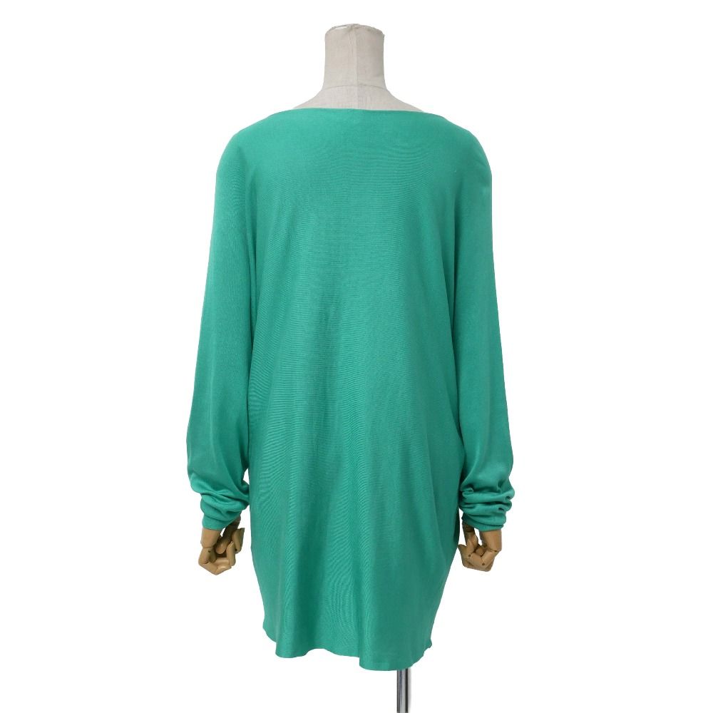 Hermes Knit 40 All Silk Tunic Long Sleeve Sweater — view 3