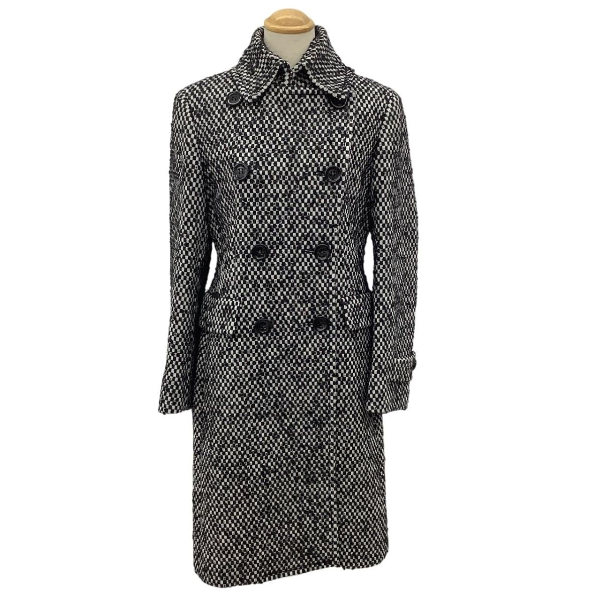 Max Mara Coat 42 White Black