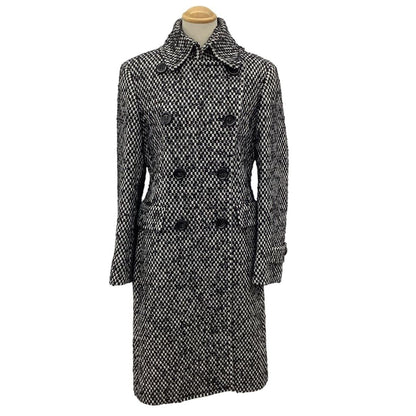 Max Mara Coat 42 White Black