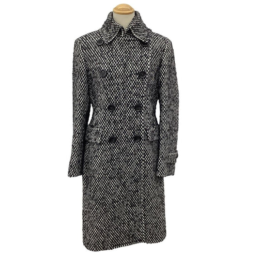 Max Mara Coat 42 White Black