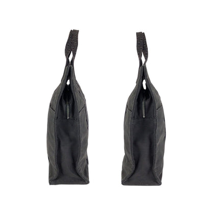 Hermes Her Line MM Gray Silver Polyamide Polyester Tote — view 8