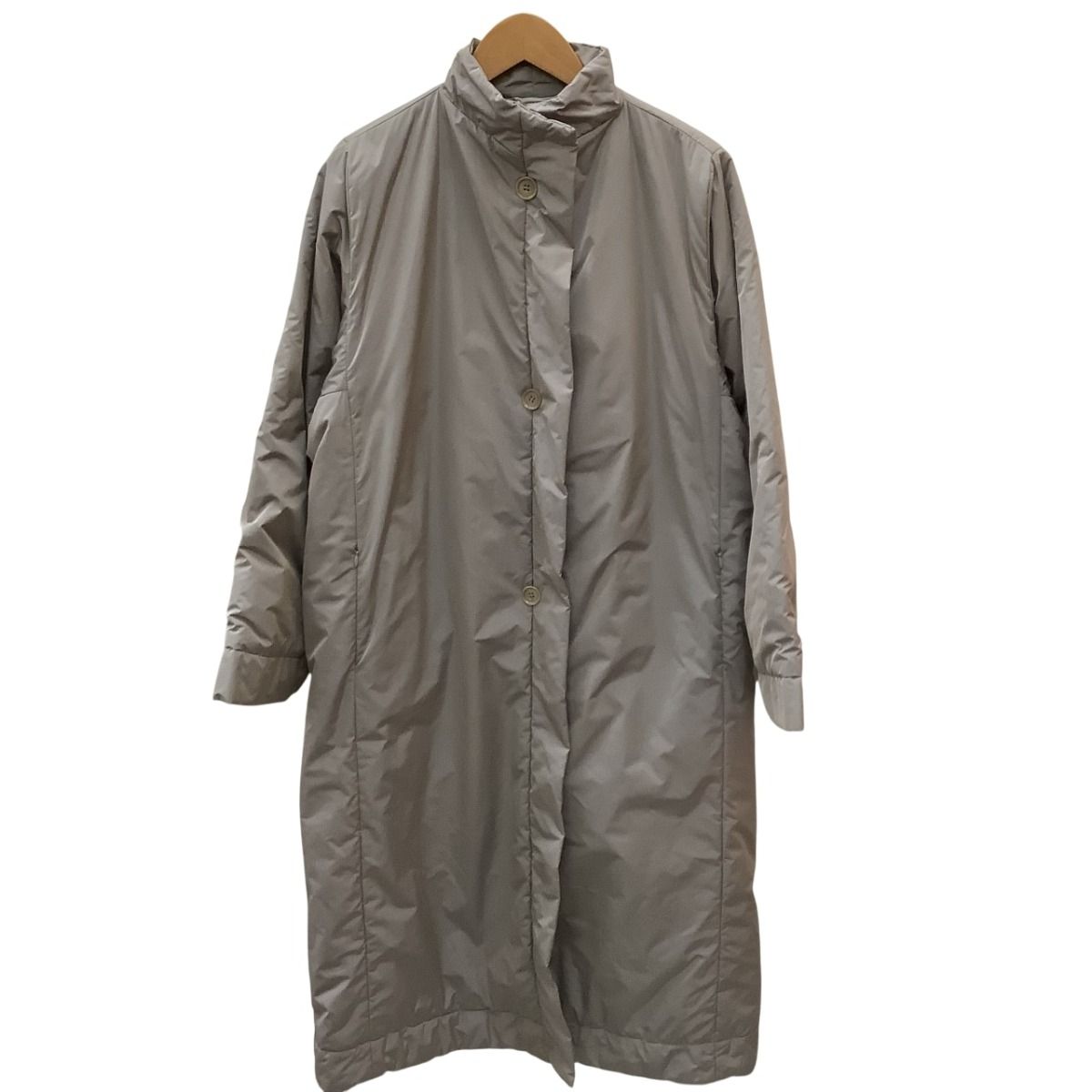 Max Mara Long Coat 42 Light Gray