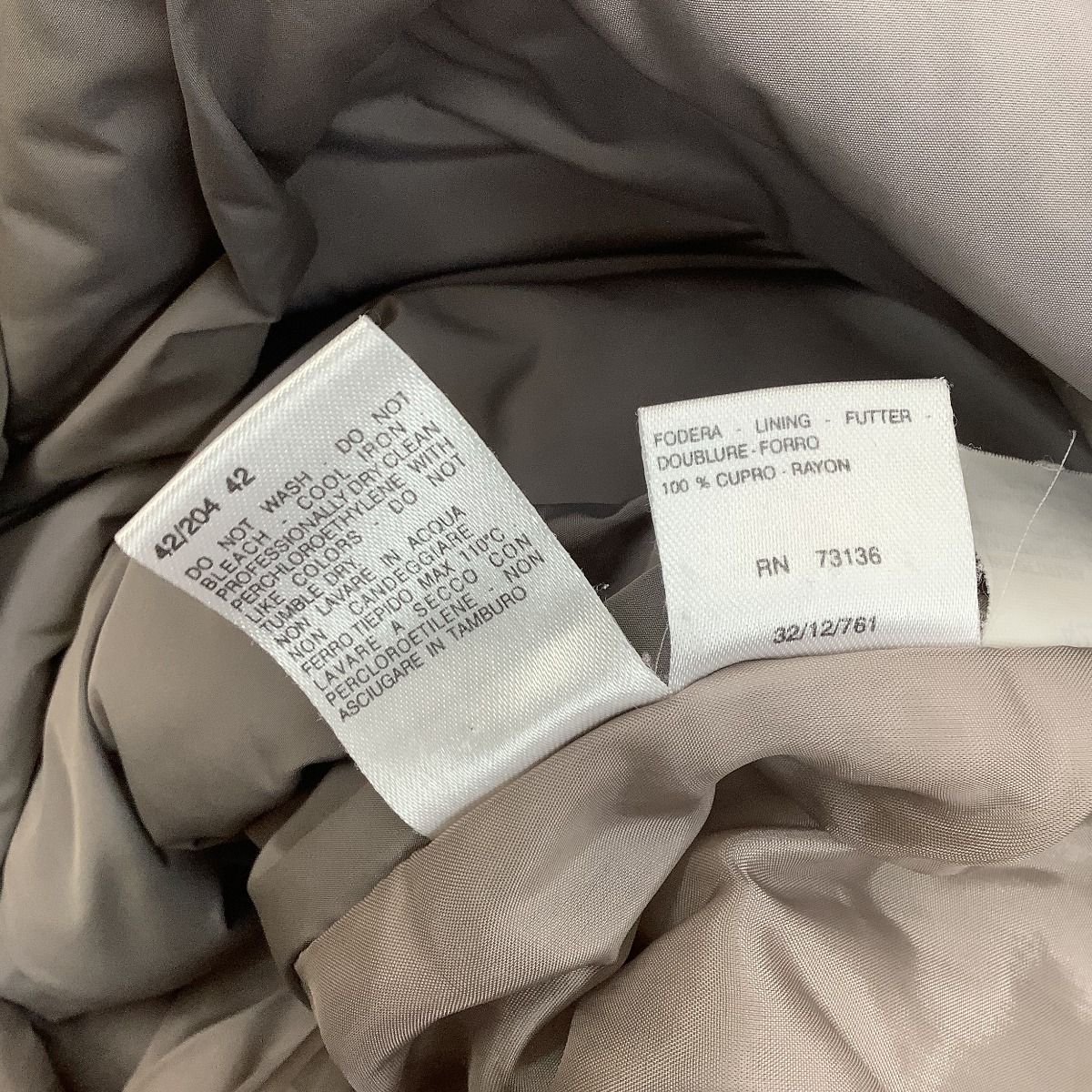 Max Mara Long Coat 42 Light Gray — view 5