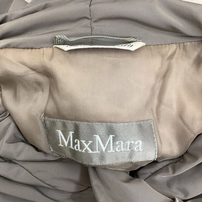 Max Mara Long Coat 42 Light Gray — view 3