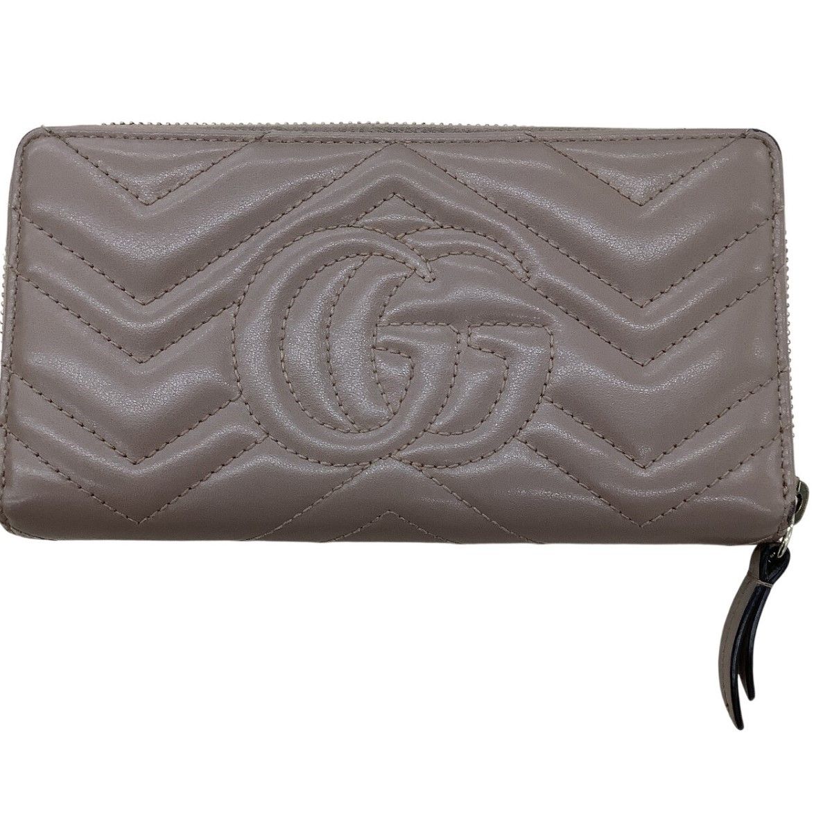 Gucci Wallet GG Marmont Pink Beige — view 3