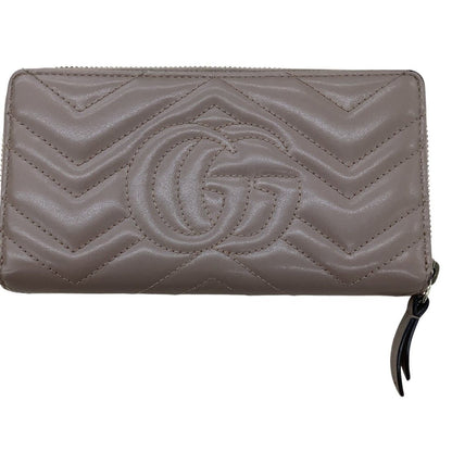 Gucci Wallet GG Marmont Pink Beige — view 3