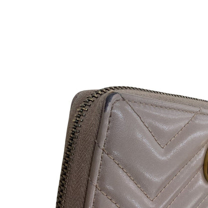Gucci Wallet GG Marmont Pink Beige — view 6