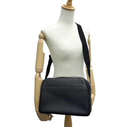 Louis Vuitton Taiga Shoulder Bag Reporter PM Ardoise Dark Gray Black — view 8