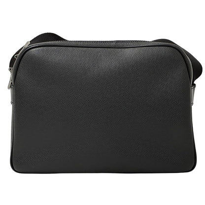Louis Vuitton Taiga Shoulder Bag Reporter PM Ardoise Dark Gray Black — view 2