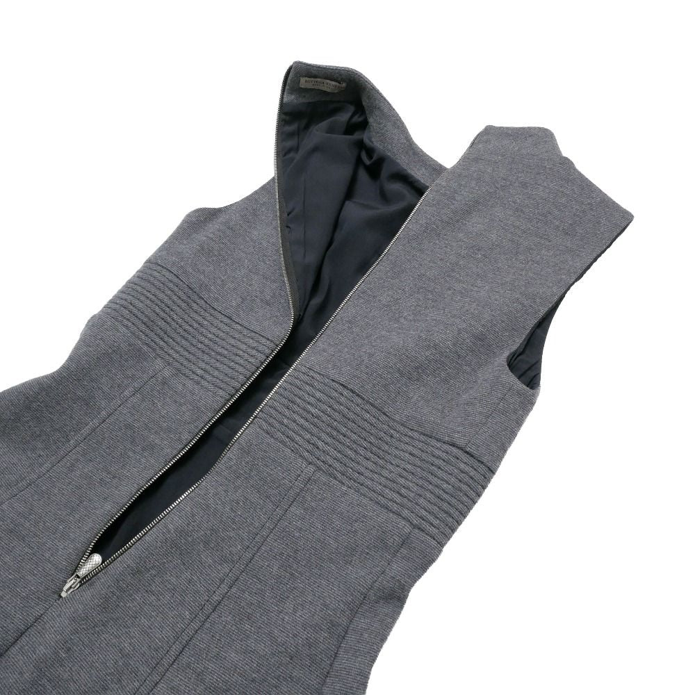 Bottega Veneta Dress 38 Sleeveless Jersey Flare — view 4