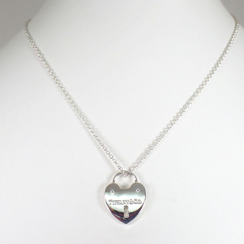 Tiffany & Co 925 Heart Lock Pendant — view 2