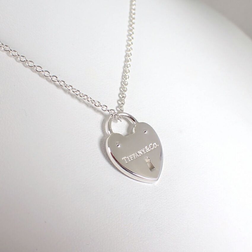 Tiffany & Co 925 Heart Lock Pendant — view 3