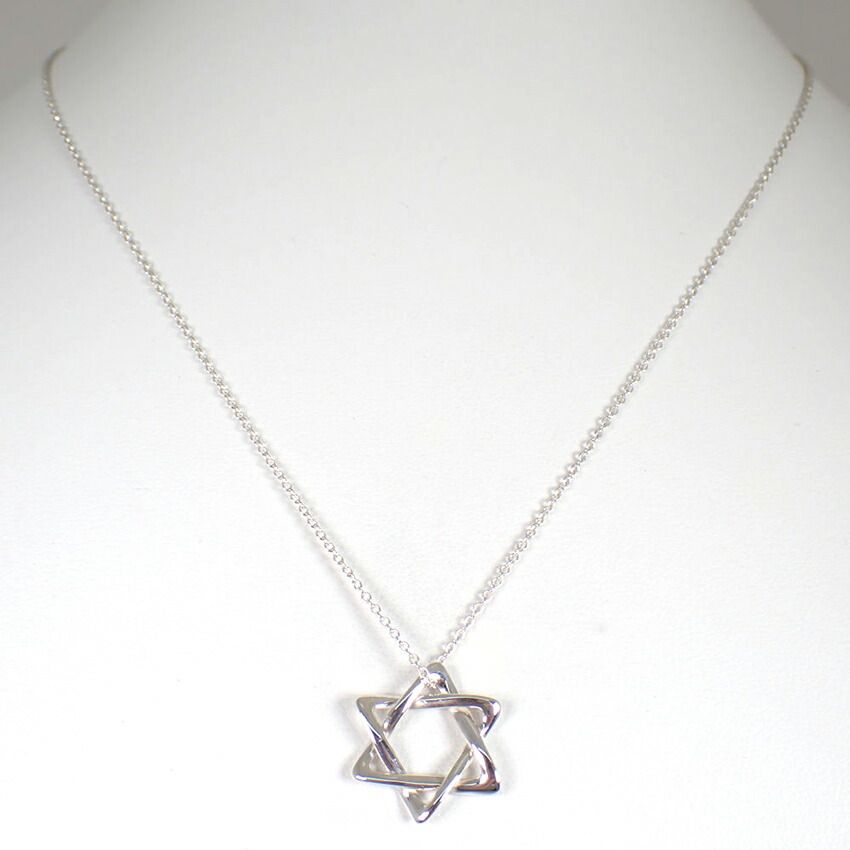 Tiffany & Co 925 Star of David Pendant — view 2