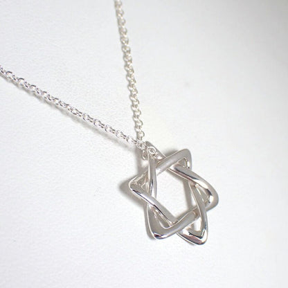 Tiffany & Co 925 Star of David Pendant — view 3