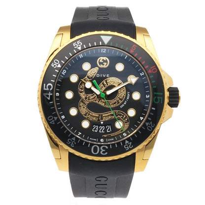 Gucci Dive Snake Watch Stainless Steel 136.2 Quartz — view 8