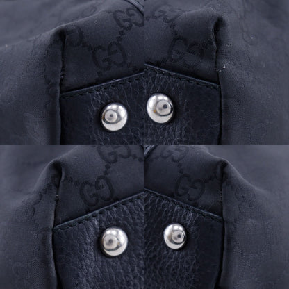 Gucci GG Nylon Canvas Black Tote — view 4