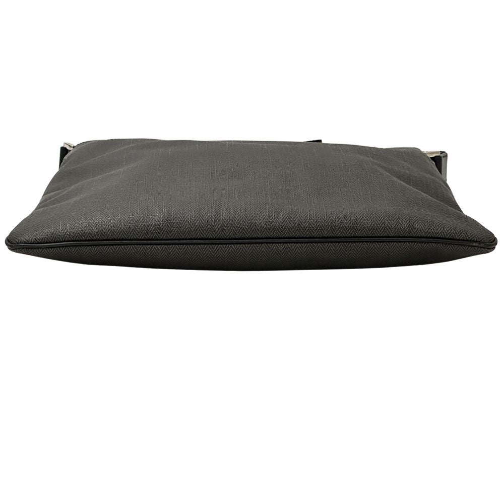 Bvlgari Weekend Shoulder Bag Gray Black — view 3