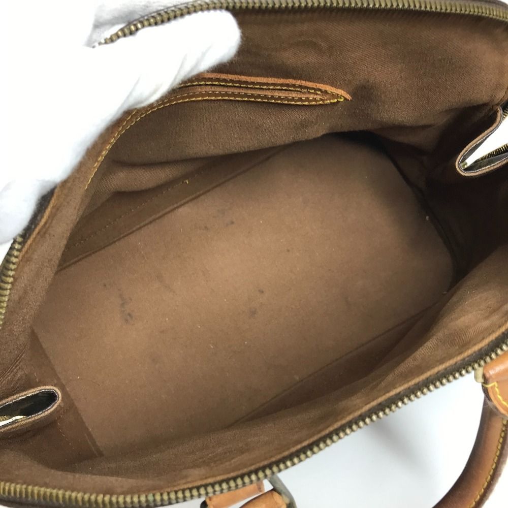 Louis Vuitton Handbag Alma Monogram Canvas Brown — view 6
