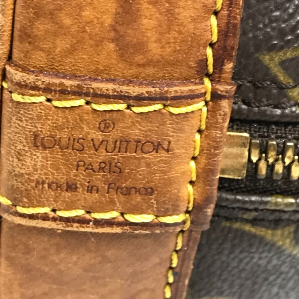 Louis Vuitton Handbag Alma Monogram Canvas Brown — view 3