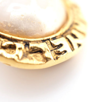 Chanel Faux Pearl Earrings Gold — view 5