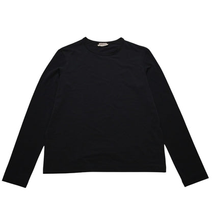 Hermes Long Sleeve T-Shirt Rayon Silk Elastane Charcoal Gray Martin Margiela XS