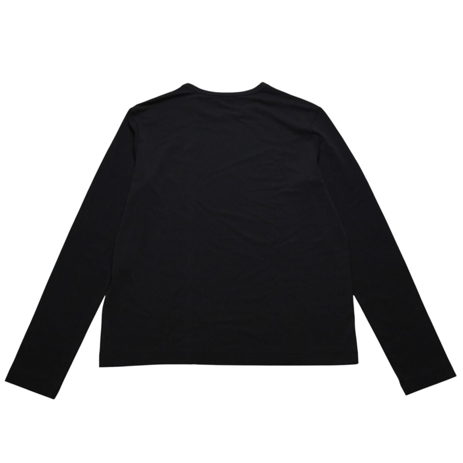 Hermes Long Sleeve T-Shirt Rayon Silk Elastane Charcoal Gray Martin Margiela XS — view 2