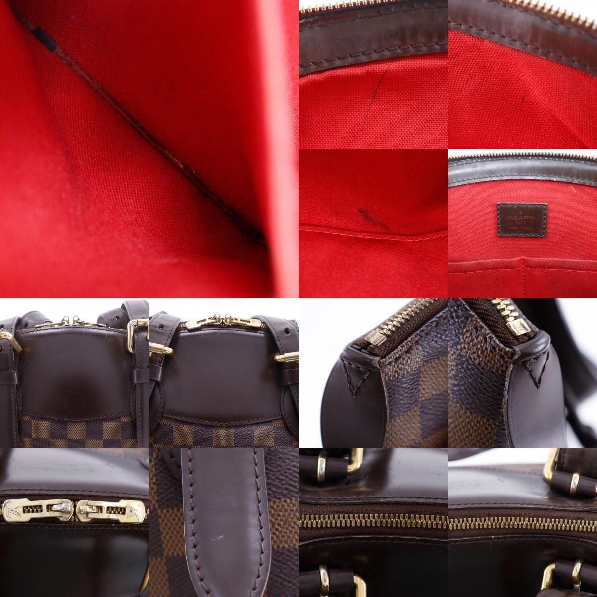 Louis Vuitton Verona MM Damier Canvas Brown Tote — view 8