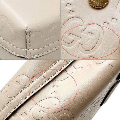 Gucci GG Super Mini Shoulder Bag Beige — view 5